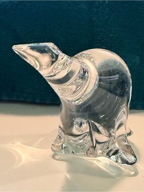 Hand-Crafted Murano Glass Bear – Authentic Italian Art Glass Crystal
